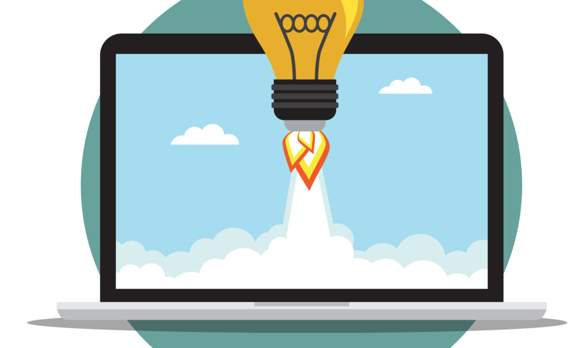 Light bulb rocket design